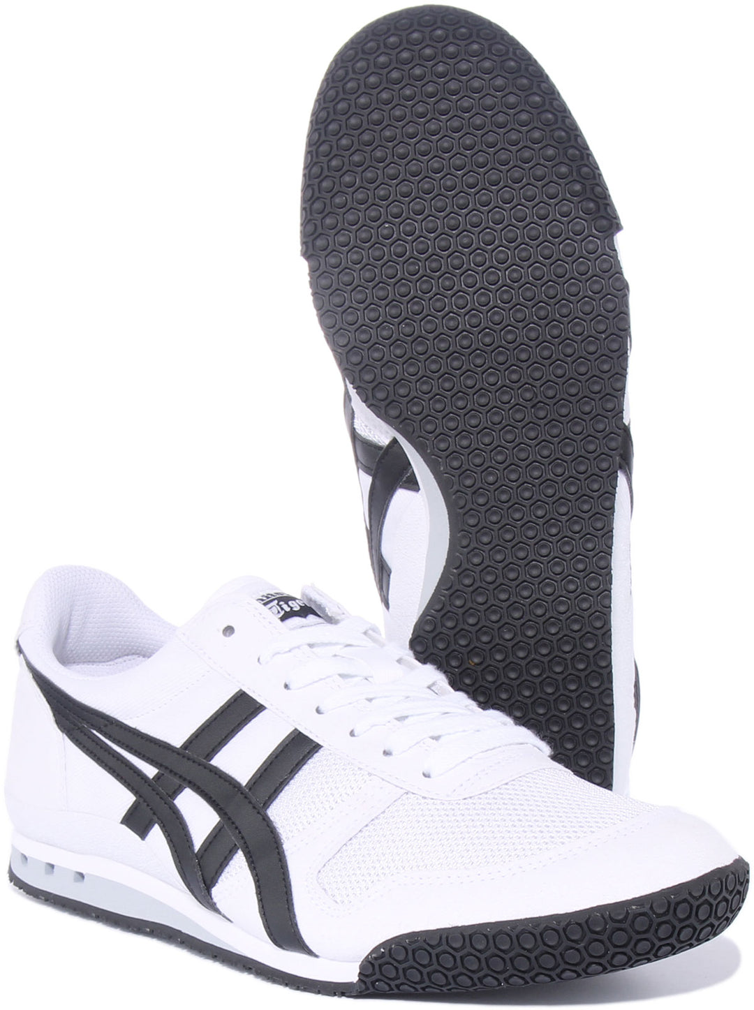 Onitsuka Tiger Traxy In White Black For Men
