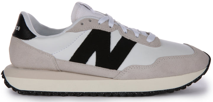 New Balance MS 237 SF In White Black For Women