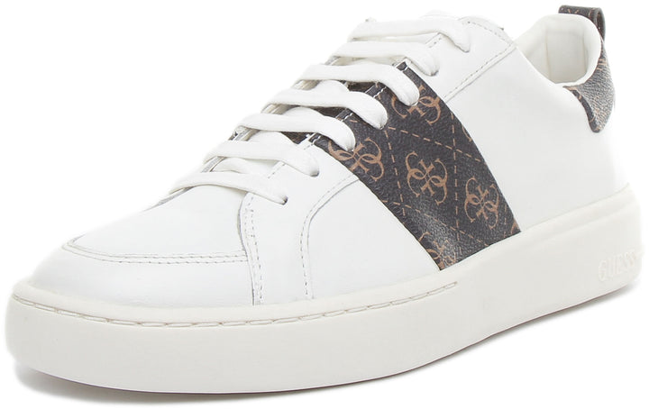 Guess Verona In White Brown For Men