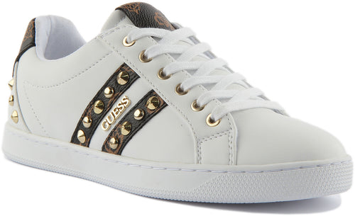 Guess Rassta In White Brown For Women