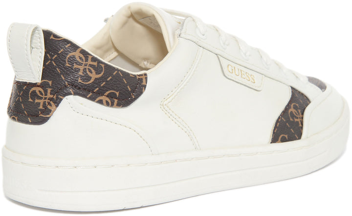 Guess Certosa In White Brown For Men