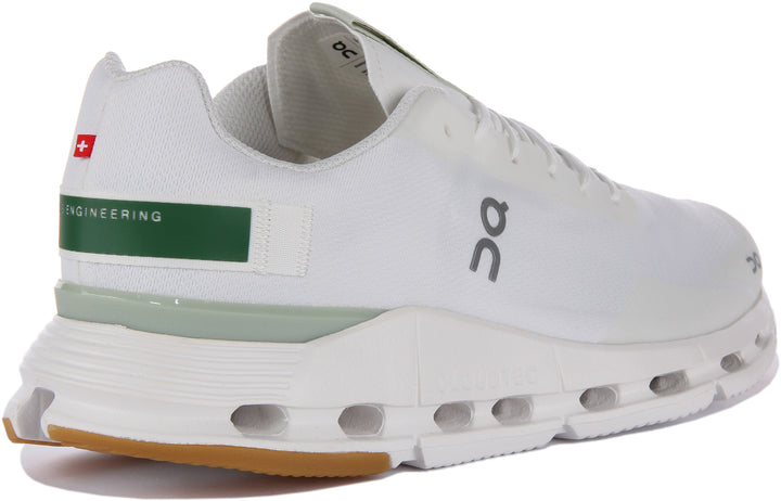 On Running Cloudnova Form In White Green For Men