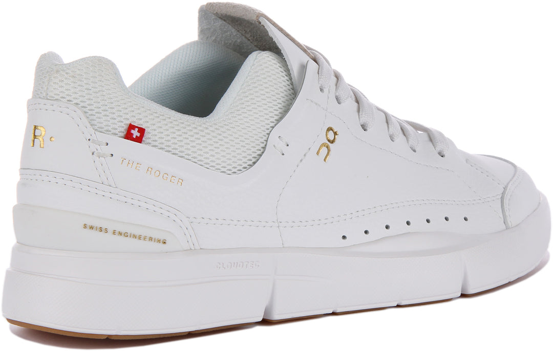 On Running The Roger Center In White For Women