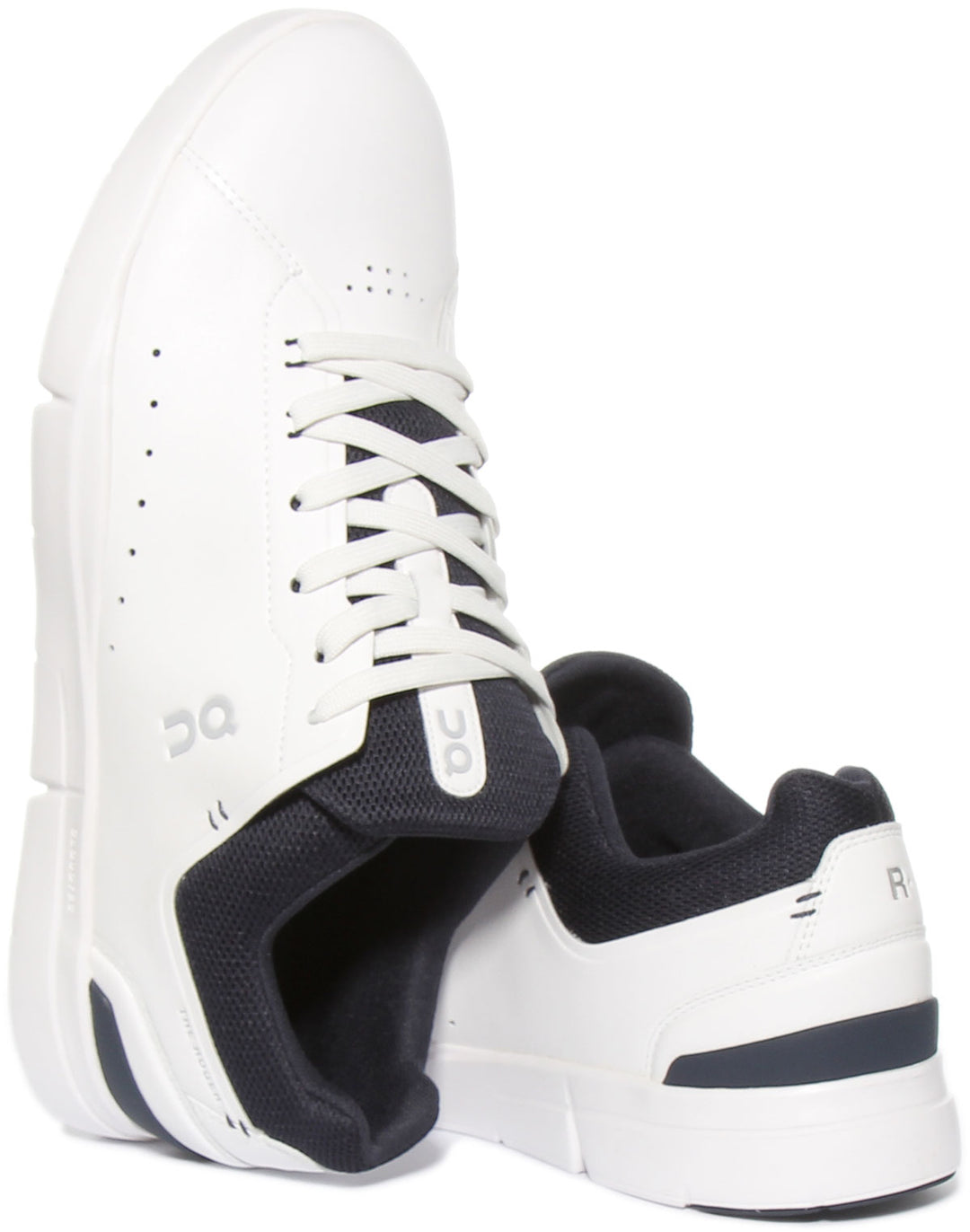 On Running The Roger Advantage In White Navy For Men