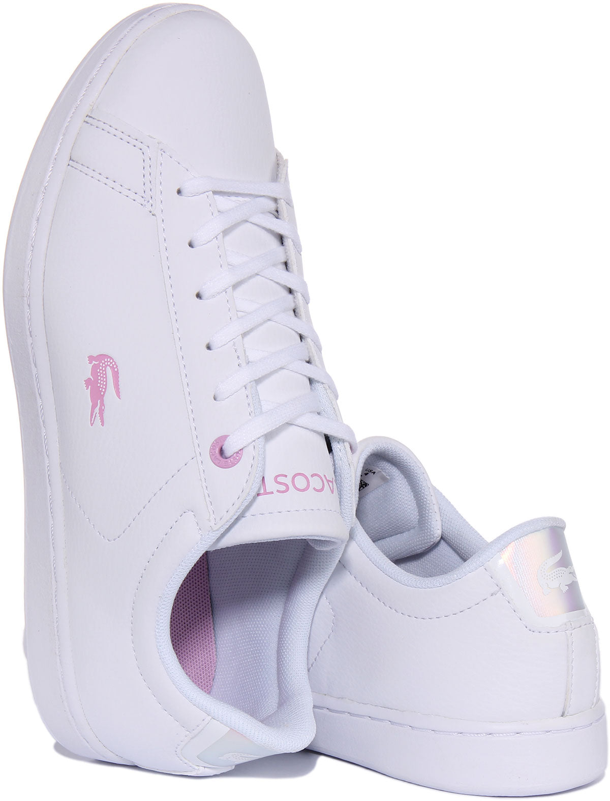 Lacoste carnaby sale evo womens pink