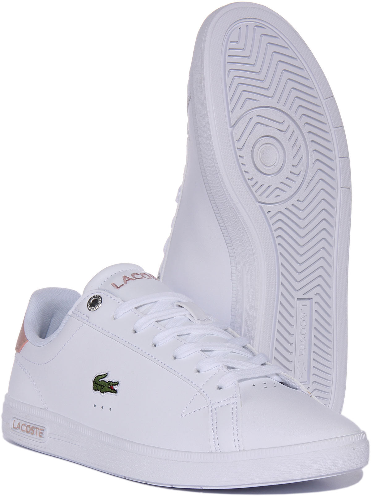 Lacoste white cheap high tops