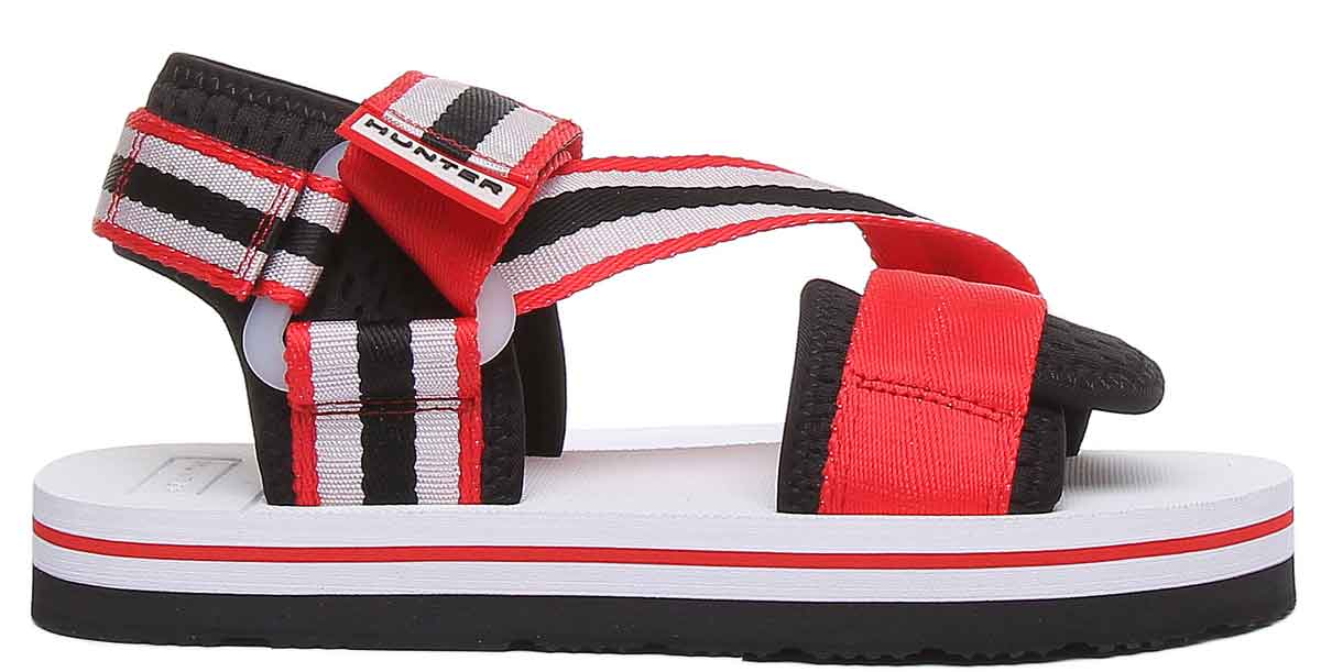 Red deals beach sandals