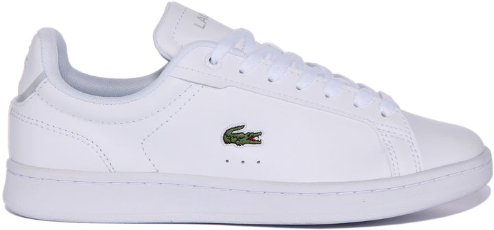 Lacoste Carnaby Pro In White White For Women