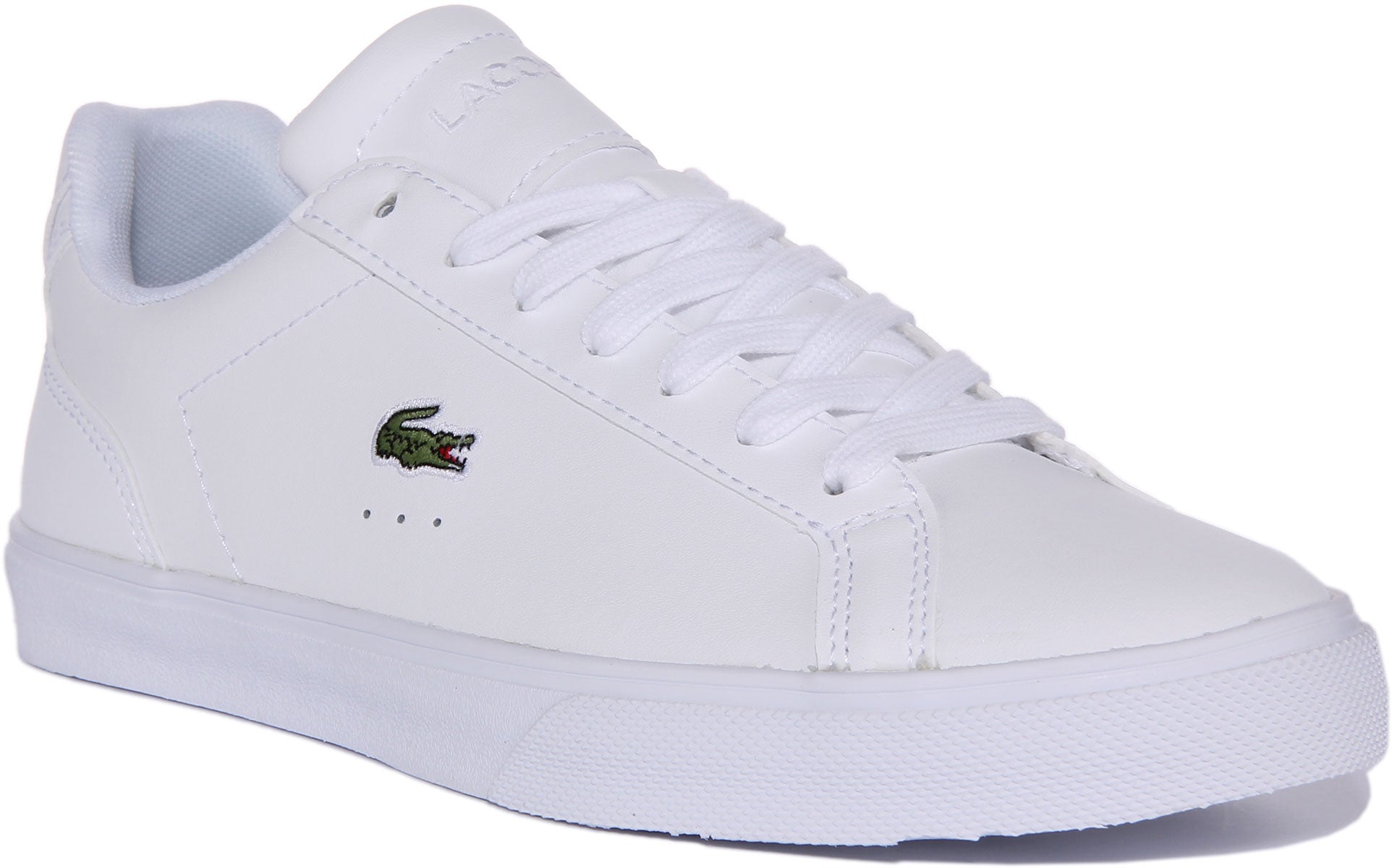 Lacoste Lerond Pro BL 23 1 CFA In White For Women | Leather Shoe
