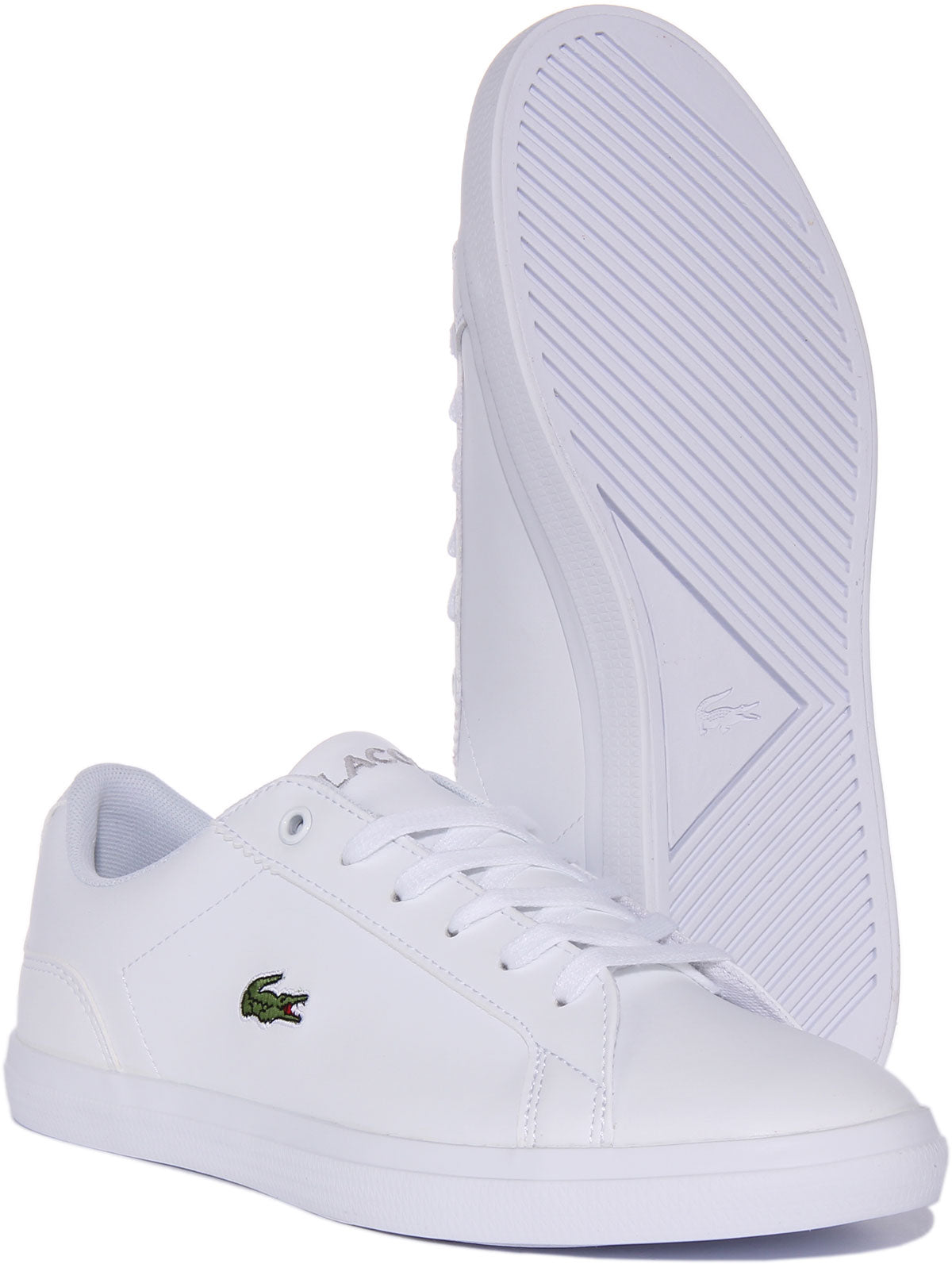 Lacoste lerond deals white junior