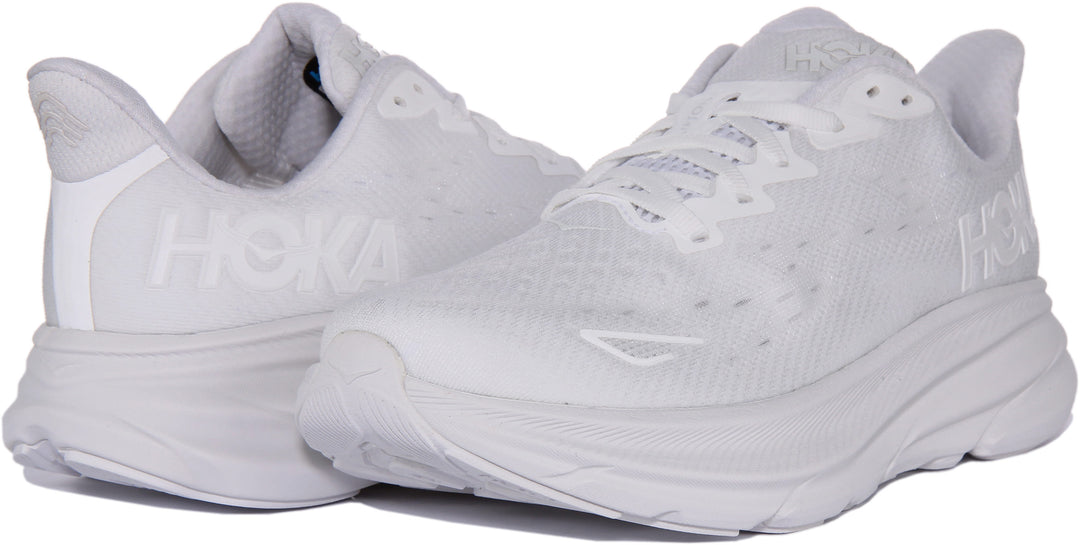 Hoka W Clifton 9 In White White For Women