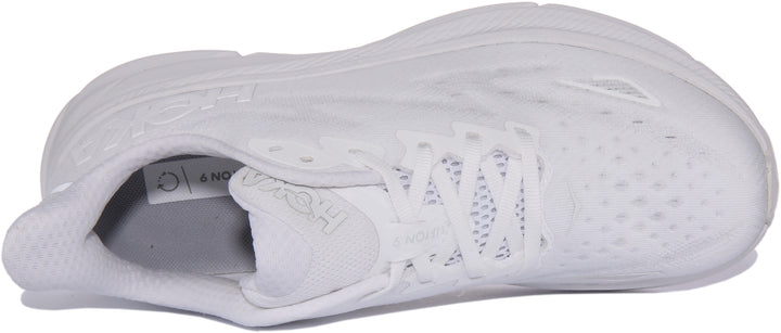 Hoka W Clifton 9 In White White For Women