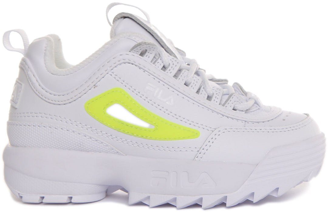 Chunky Sneakers Fila Lime Green Sneakers Fila Shoes Fila Chunky