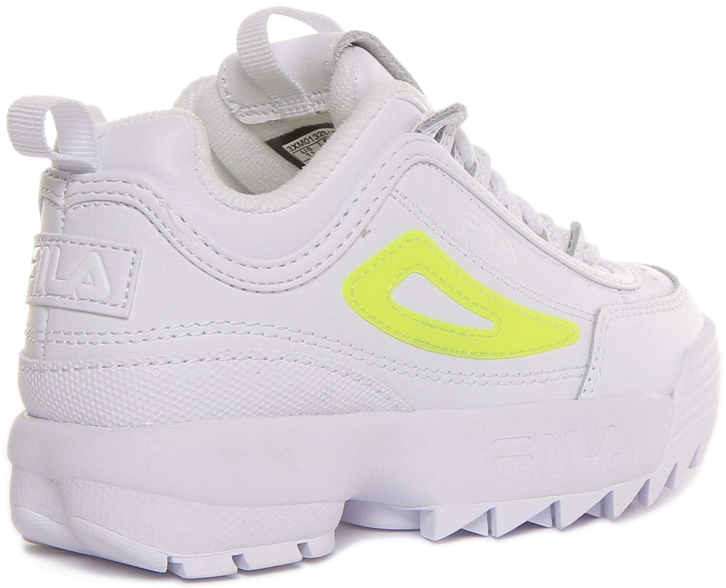 Fila disruptor ii deals yellow