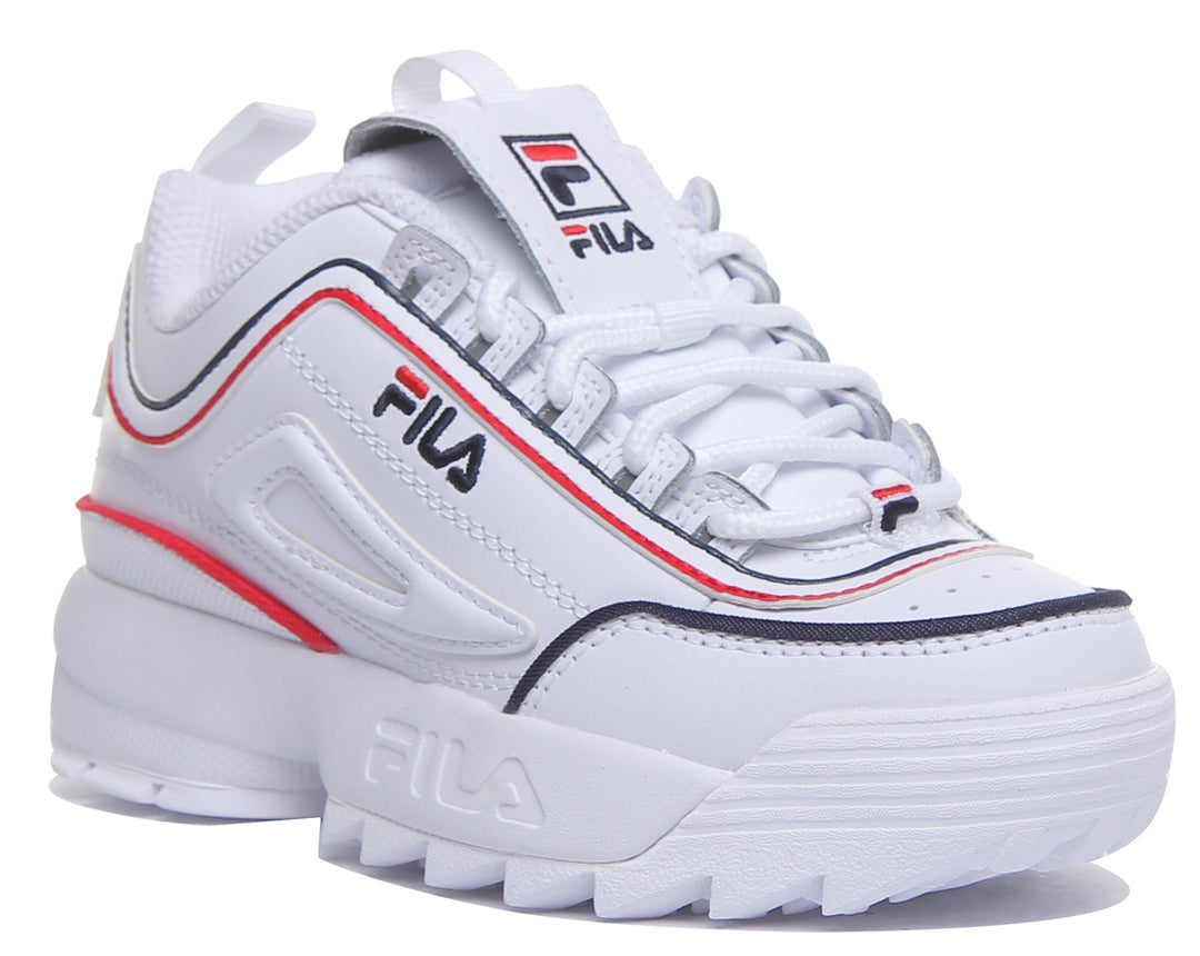 FILA Ladies Disruptor N Low-top Sneakers, Brand Size, 48% OFF