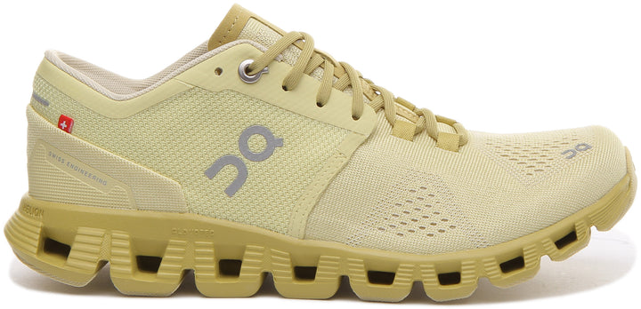 On Running Cloud X In Yellow For Womens