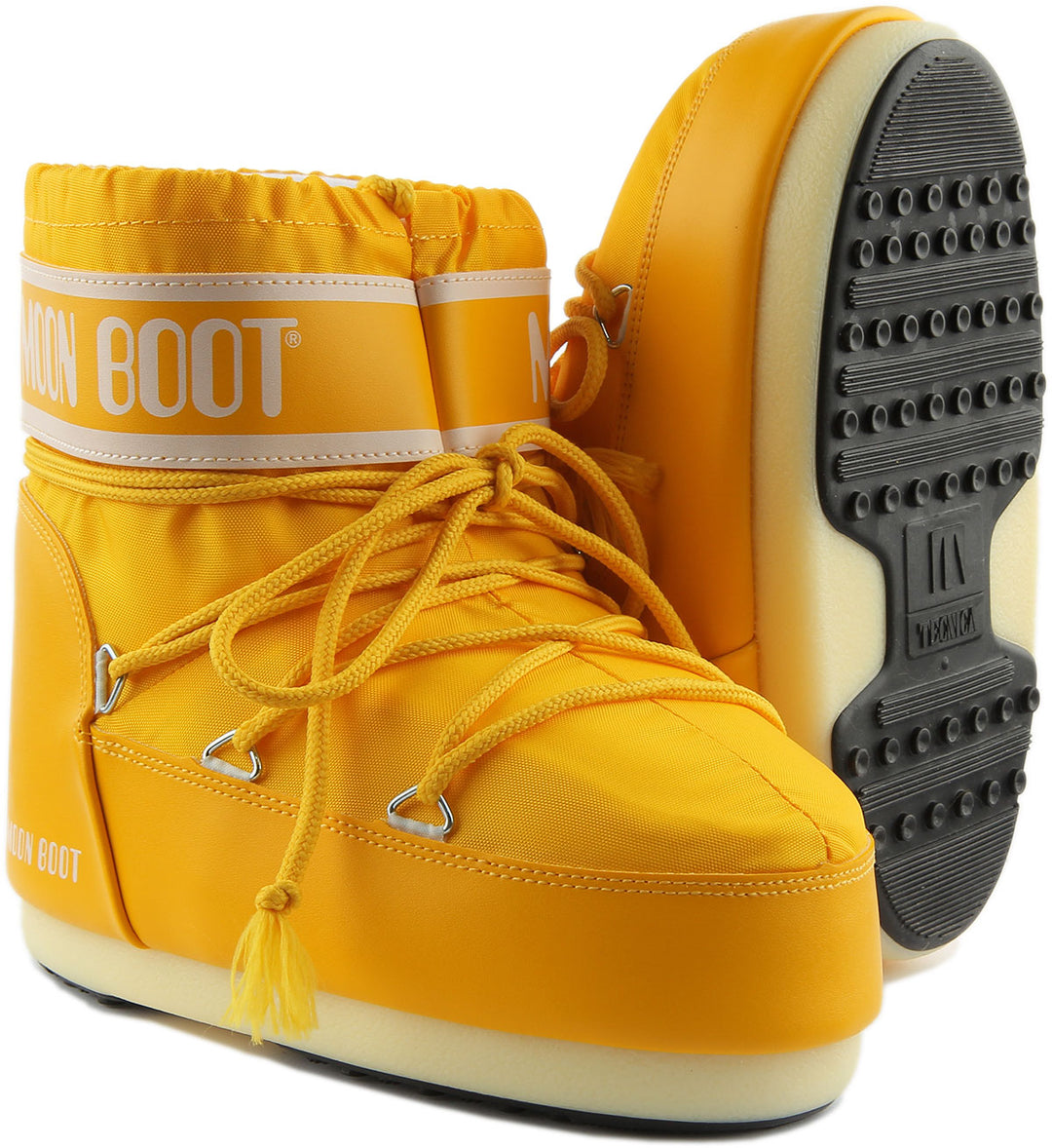 Moon Boot Classic Low 2 In Yellow For Women