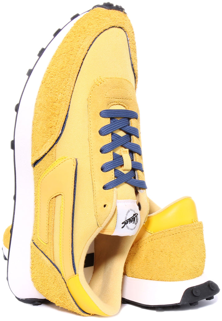 Diesel Racer Lace In Yellow For Men