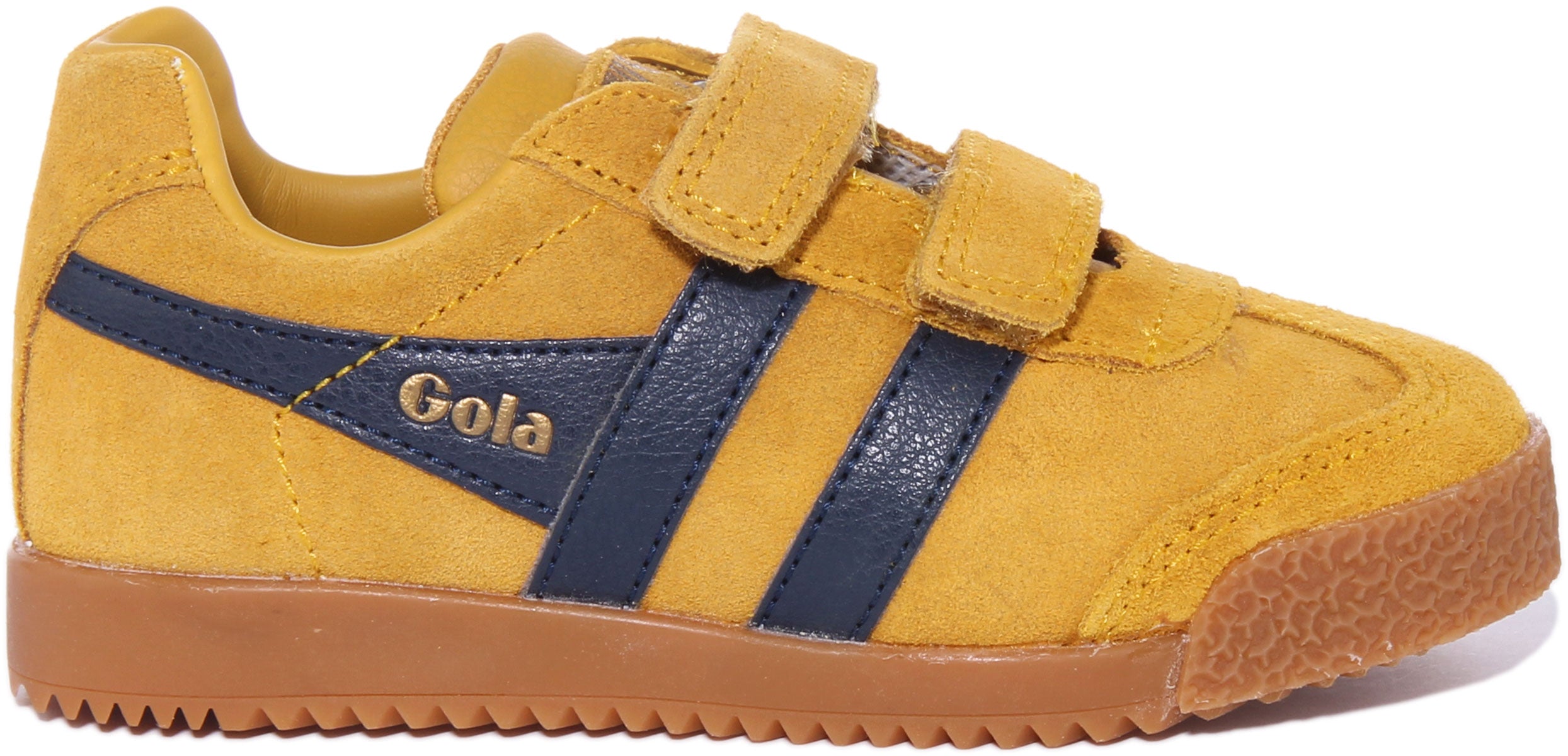 Yellow hot sale gola trainers