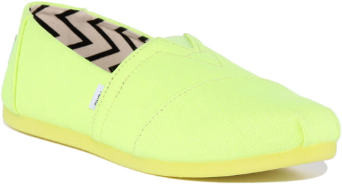 Toms Alpargata In Yellow For Women