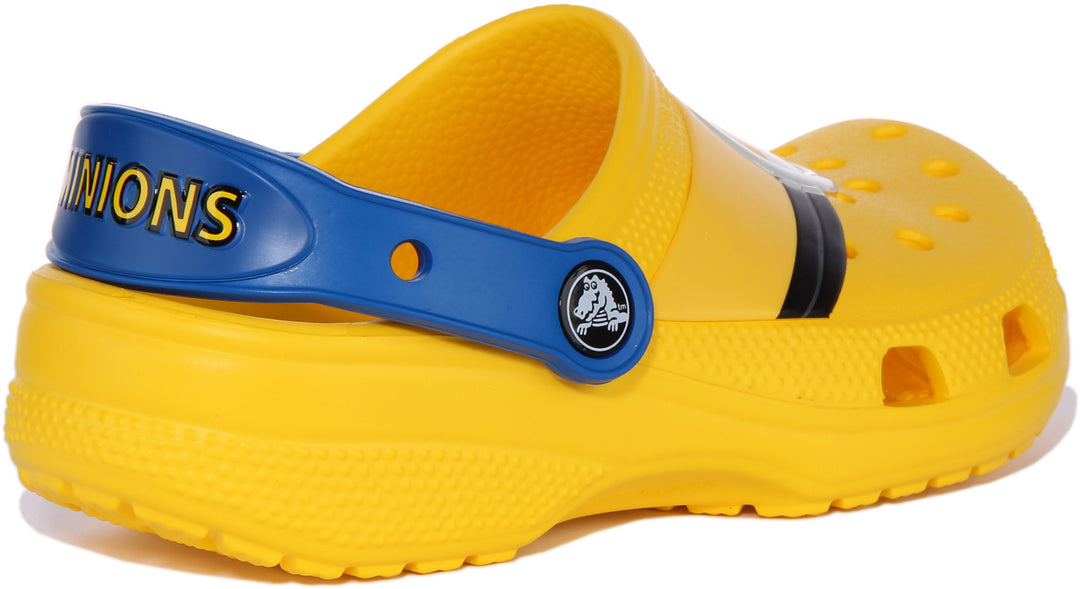 Crocs Fun Lab Sandale sabot des minions pour jeunes en jaune