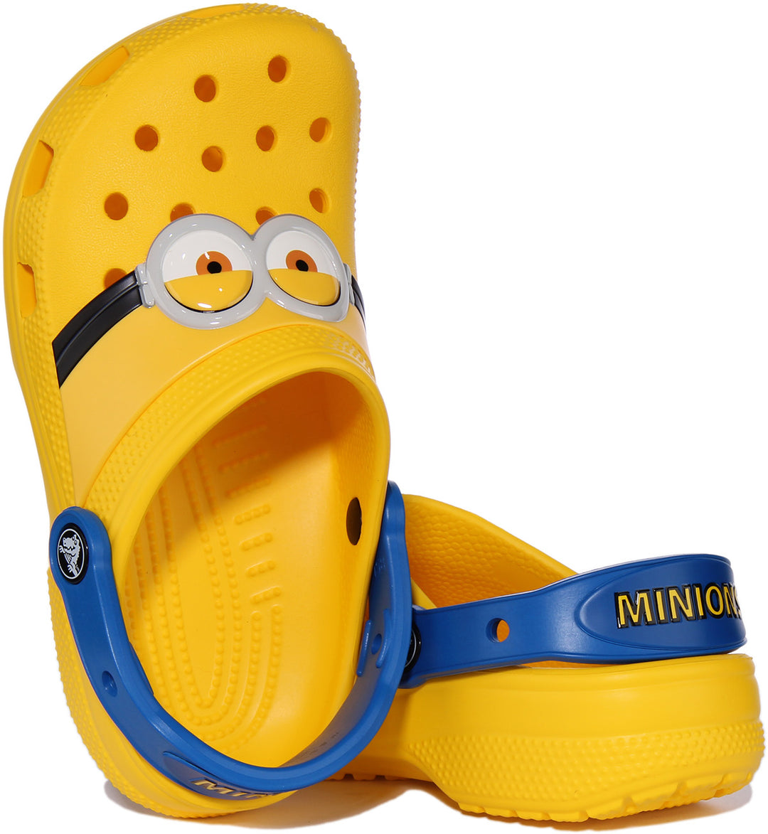 Crocs Minons Clog In Yellow For Junior