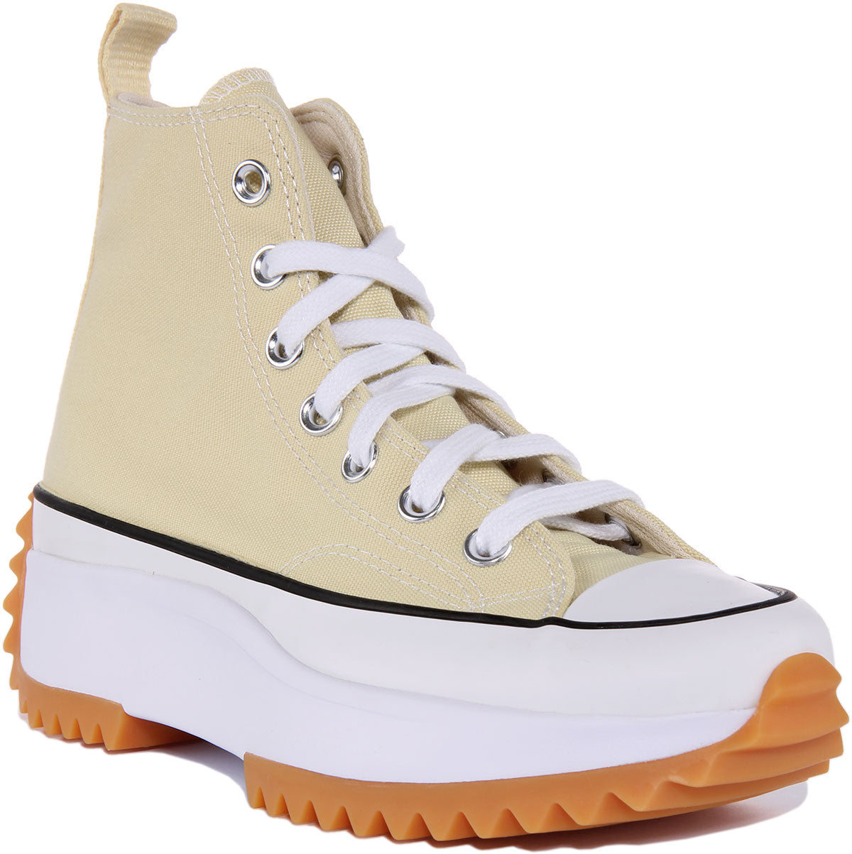 Converse plateforme jaune hot sale