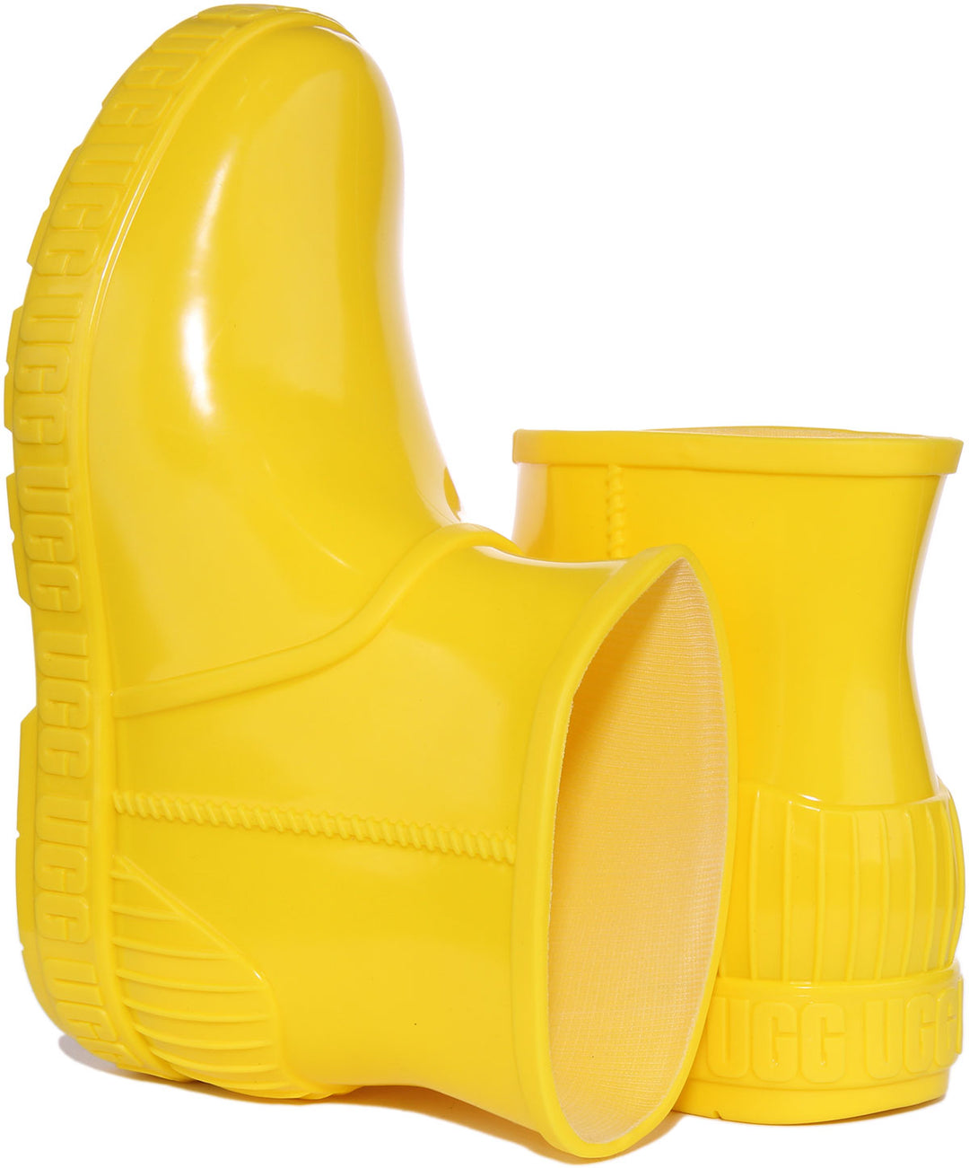 Ugg Drizlita Botte synthétique imperméable pour jeunes en jaune