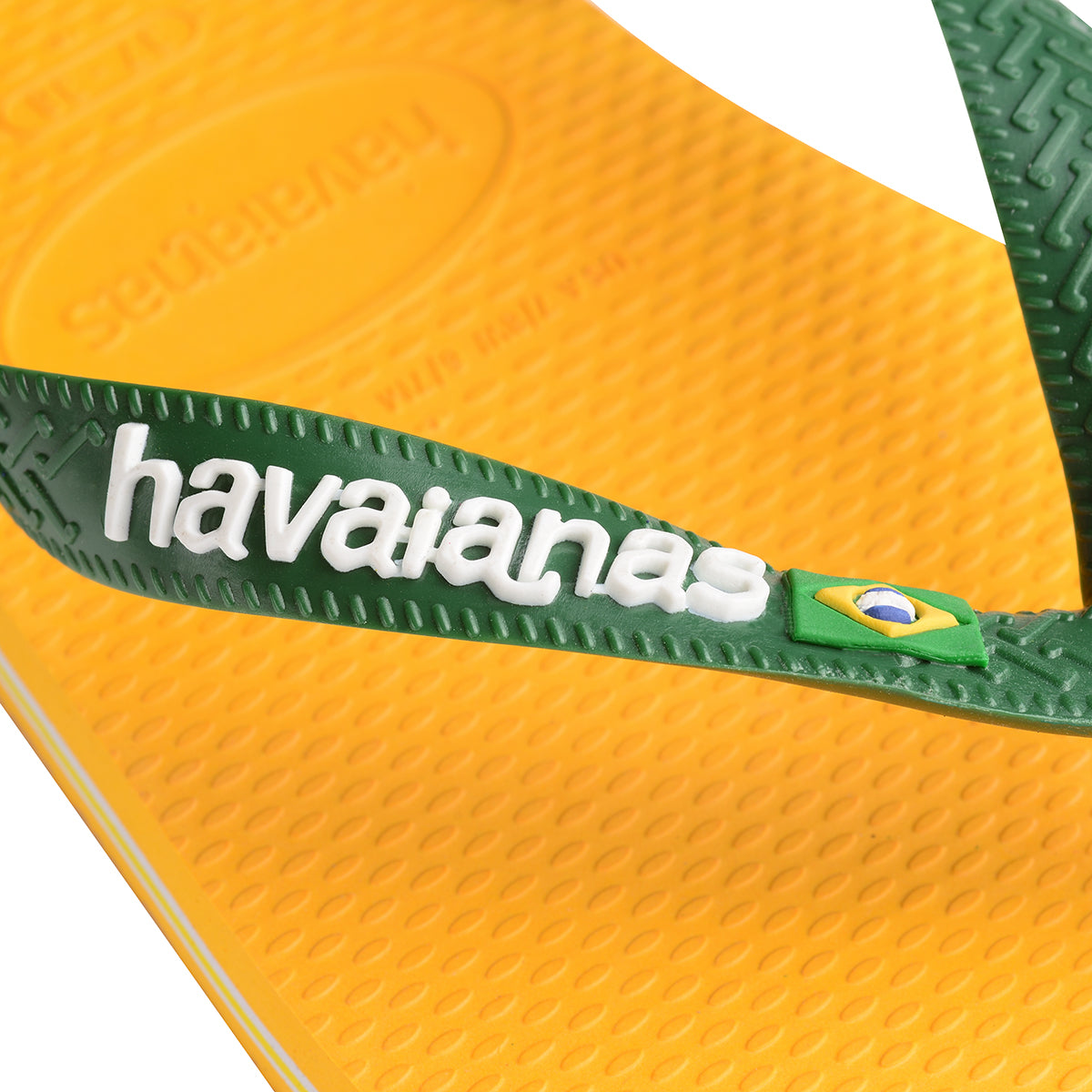 Yellow and green online havaianas