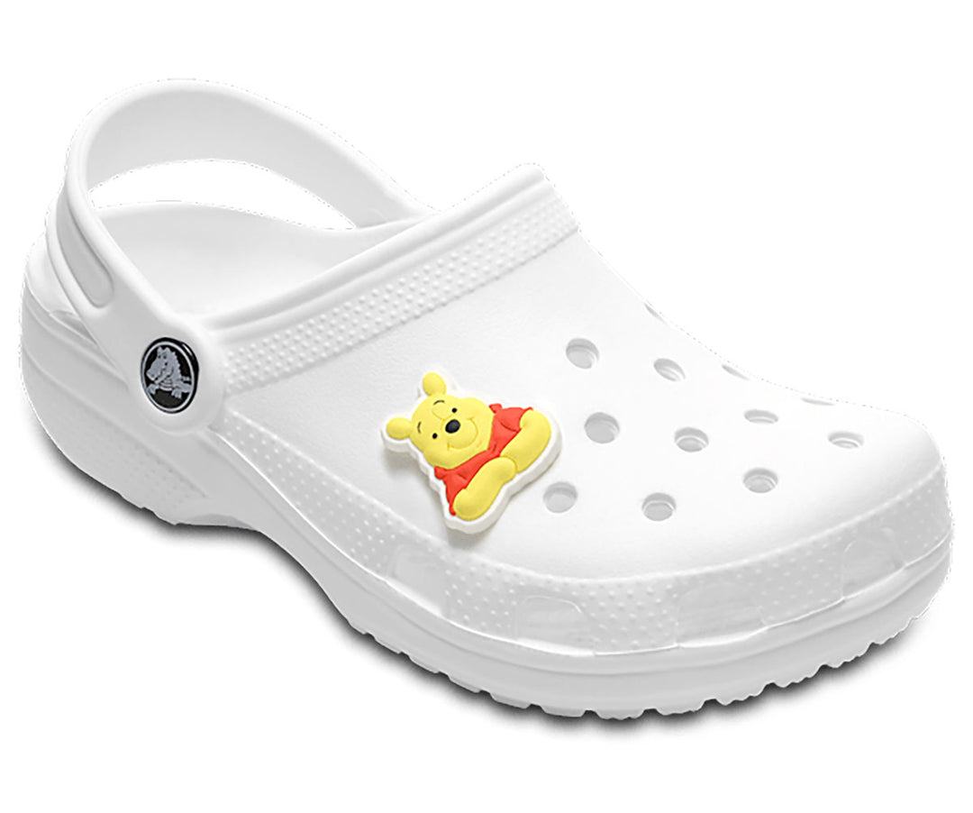 Crocs W nie The Pooh Face Schuh Charme Gelb Rot