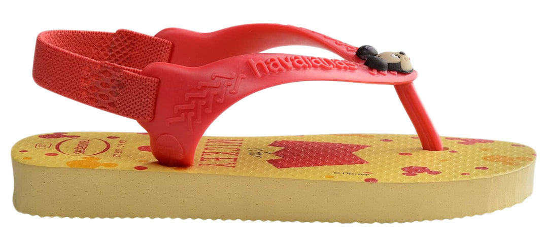 Havaianas Nbd Classics In Yellow Red