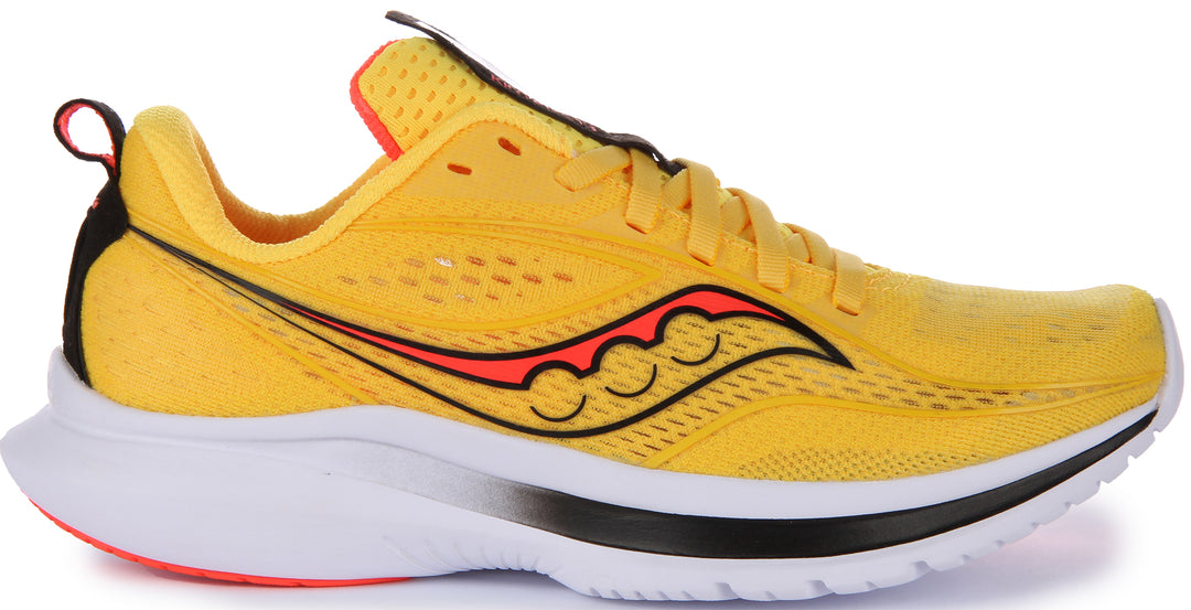 Saucony Kinvara 13 In Yellow Red For Women