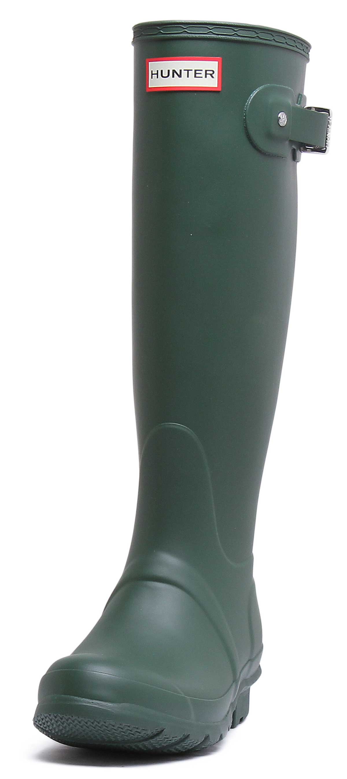 Hunter Women Orginal Tall In Green Womens High Rubber Welly