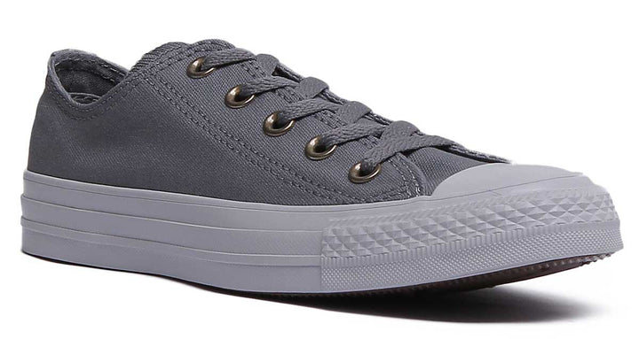 Converse 161487C CT All Star Low Trainer In Grey For Women
