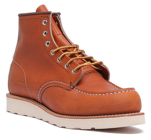 Red Wing Moc Toe 0875 In Rust Tan