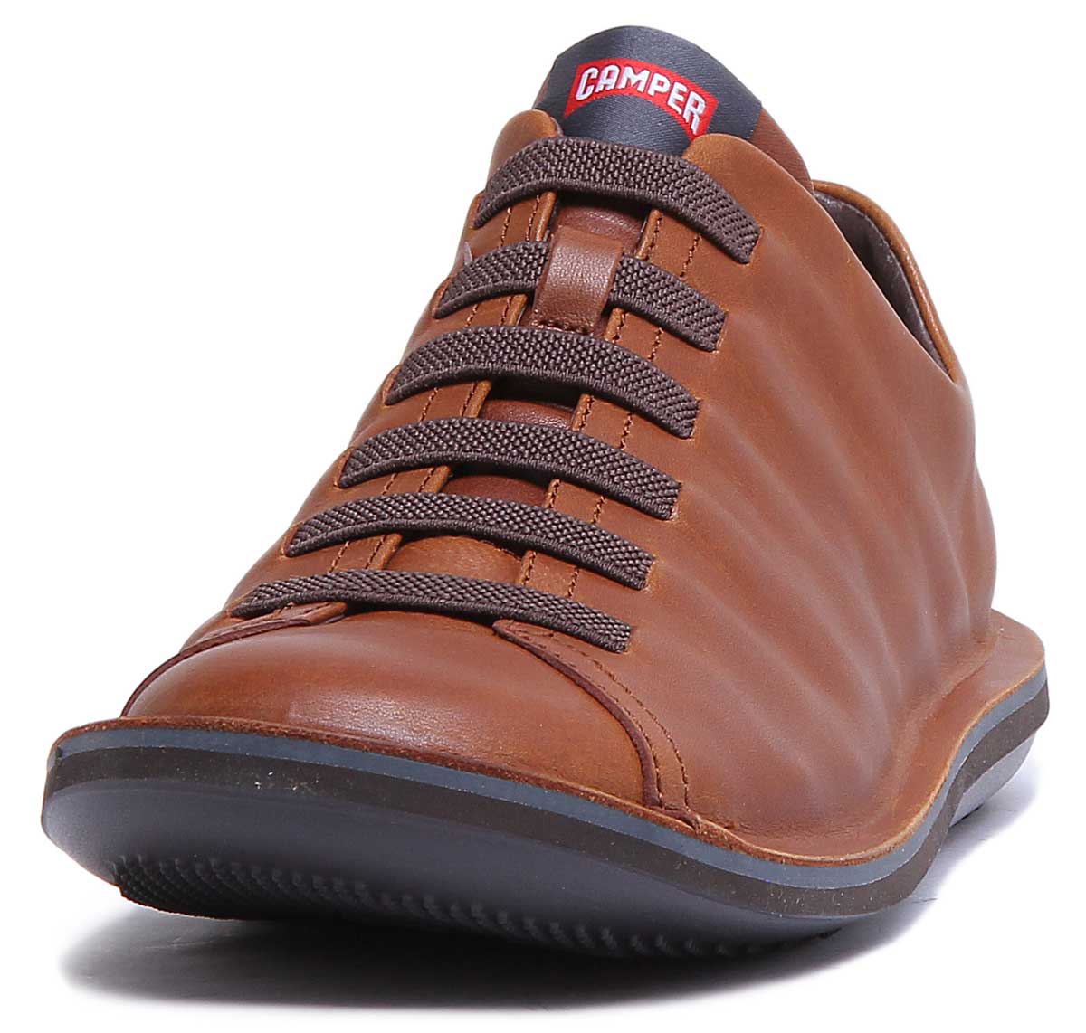 Camper Beetle In Tan | Slip On Casual Leather Shoes – 4feetshoes